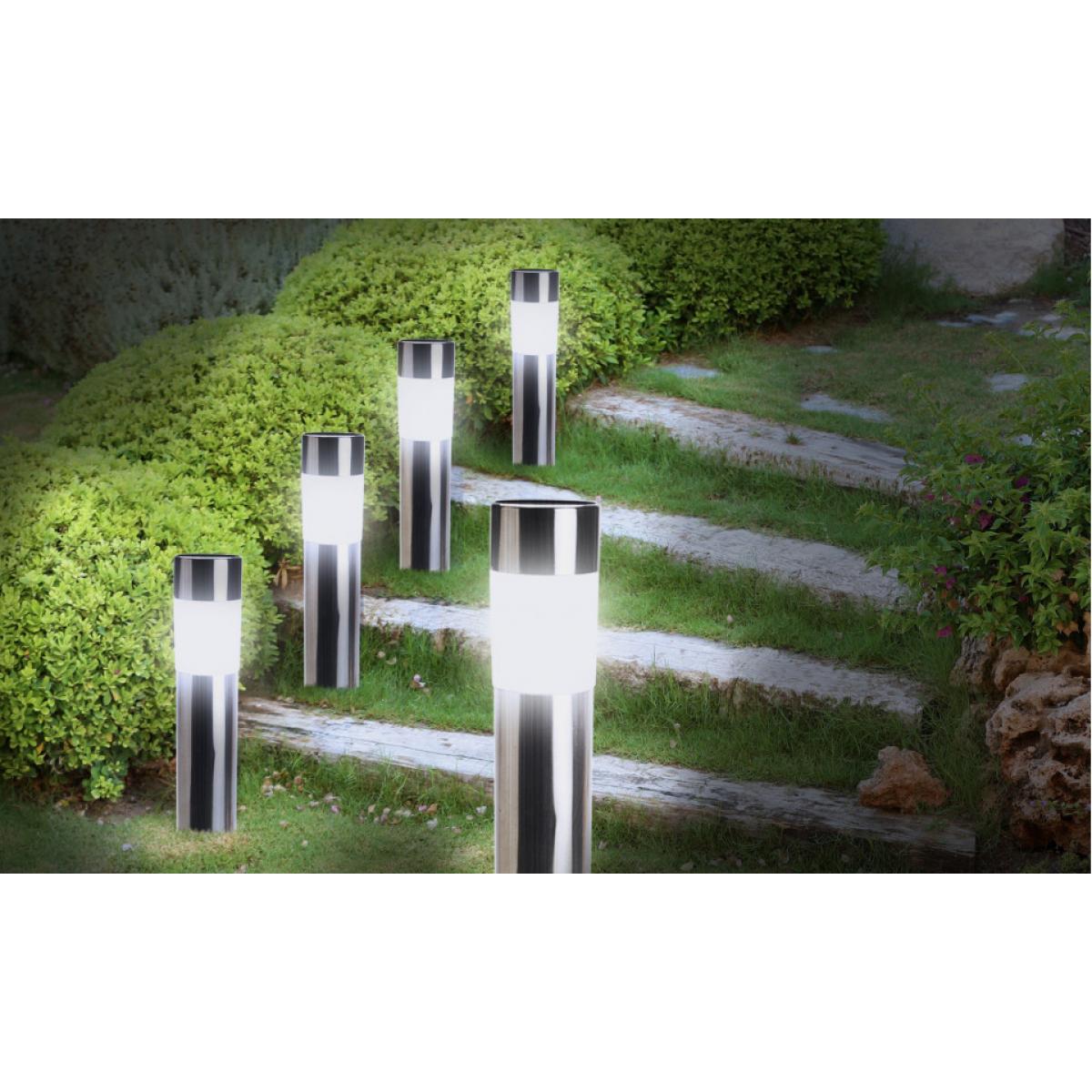 Bornes tubes solaires - lot de 4