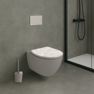 Abattant wc MDF LYNDSEY - Charnières Inox MSV