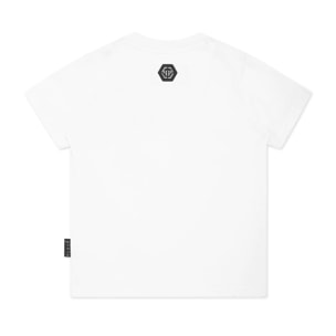 PHILIPP PLEIN Camiseta Cuello Redondo Ss COURSIVE