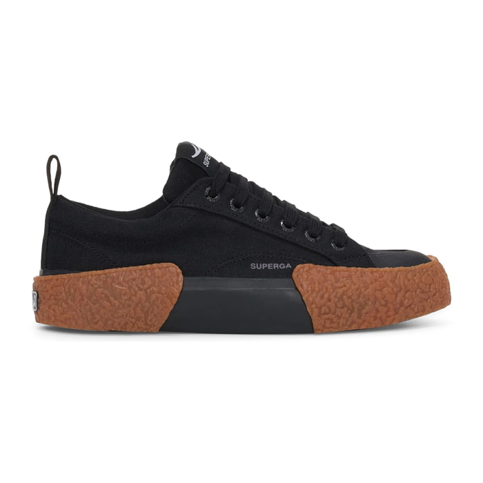 Sneakers Superga Uomo Donna Nero 2660 Stripe Big Bumpers