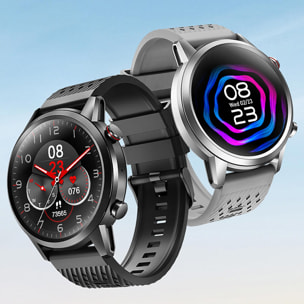 Smartwatch F32 con 20 modalità sportive. Cardiofrequenzimetro, pressione sanguigna e ossigeno.