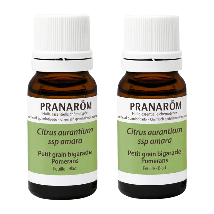 Pranarom - Duo d'Huiles Essentielles Petit Grain Bigarade - 10 ml