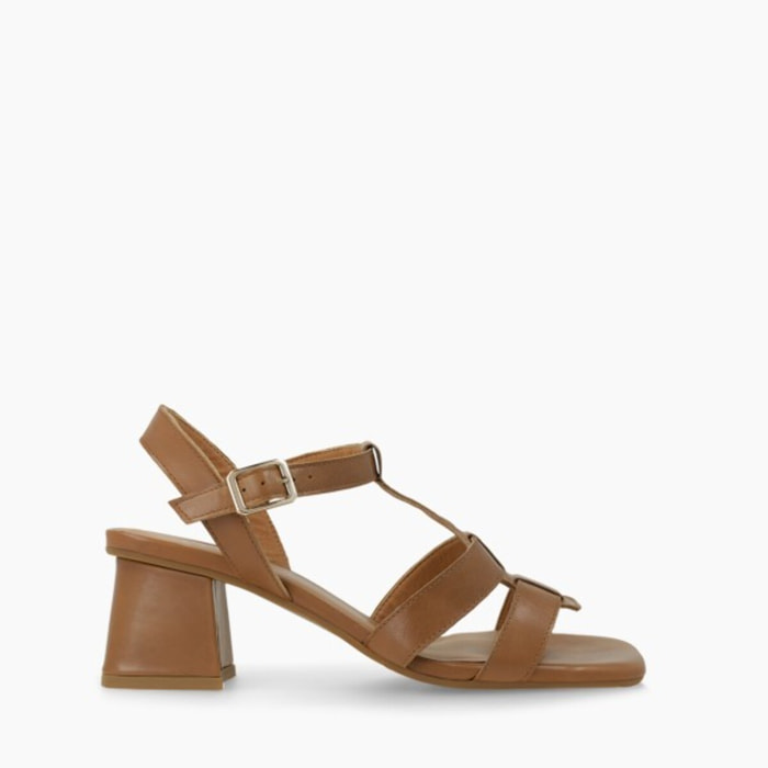 SANDALIAS MARRONES MIL5214-GO
