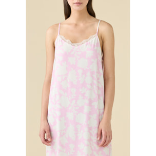 Camicia da notte in viscosa articolo floret. Noidinotte