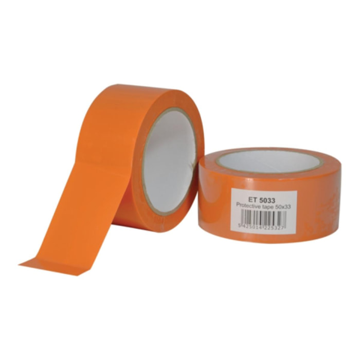 Carton de 36 rouleaux rubans adhésif PVC orange gamme chantier 50mm x 33m HPX - ET5033
