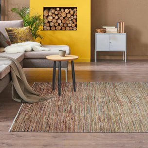 Authentique tapis d'orient kilim tissé à la main