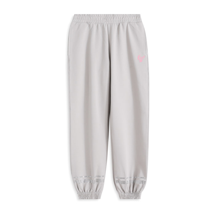 Pantaloni Bambina Comfort con Dettagli in Strass