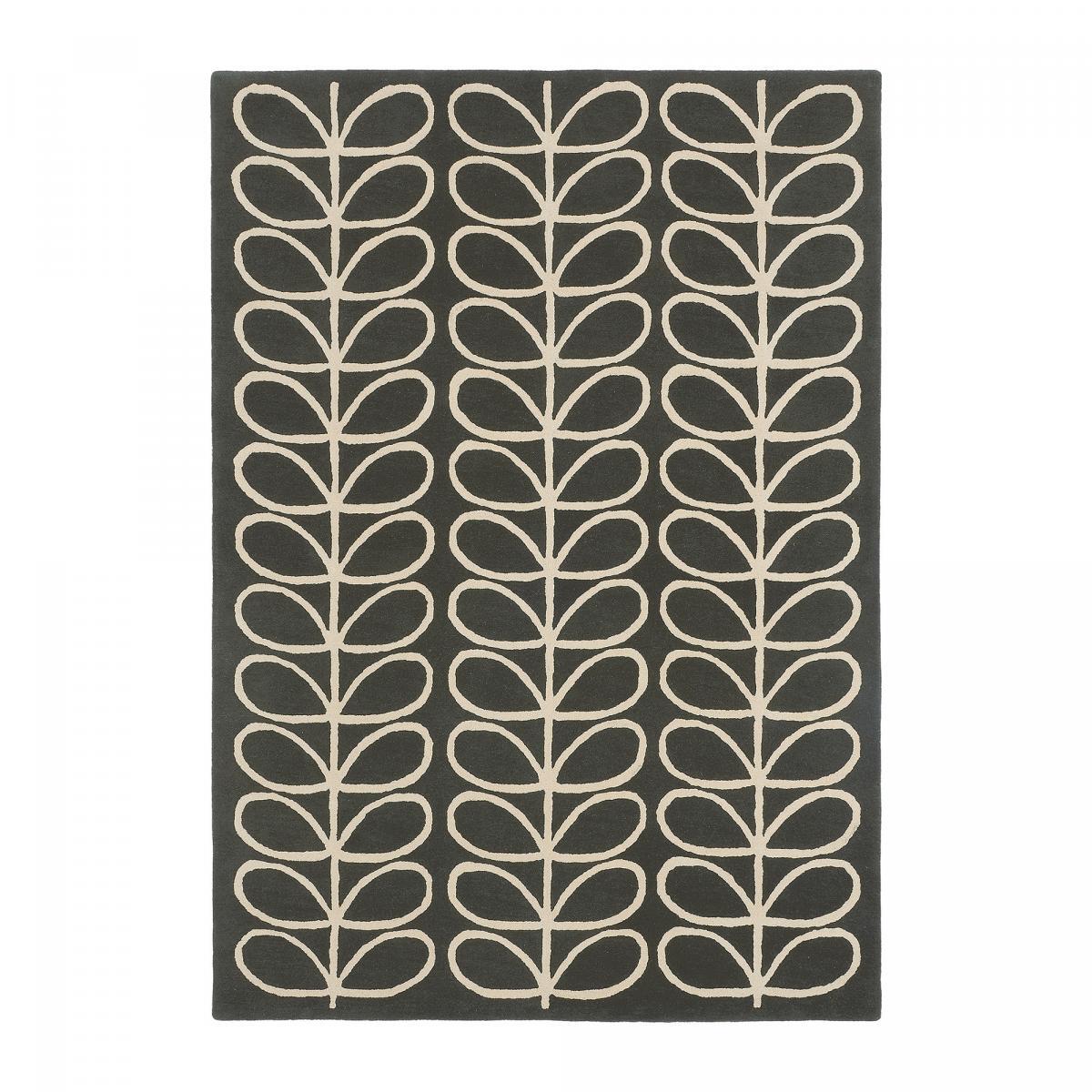 Tapis salon et chambre fait à la main en laine motif seventies LUXE