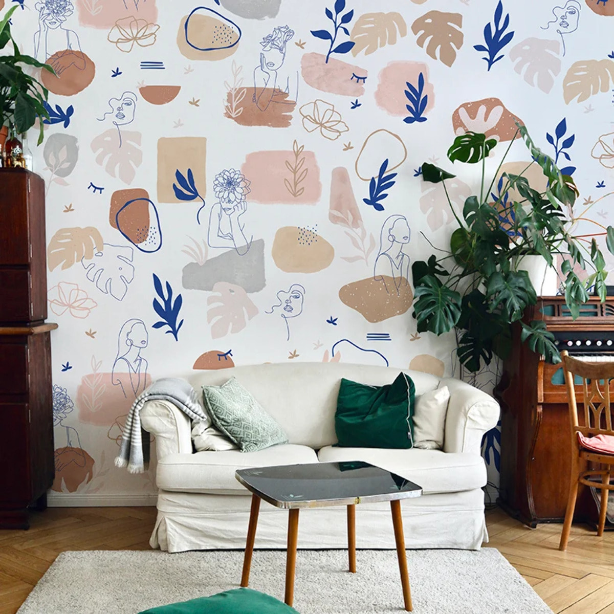 Papier peint panoramique Jade