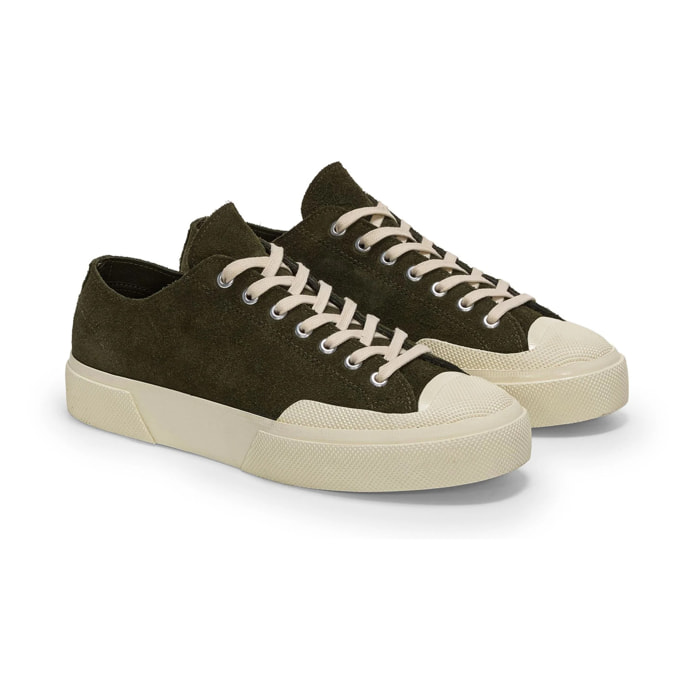 Superga - Zapatillas Unisex Verde - 2432 WORKS SUEDE FLESH OUT