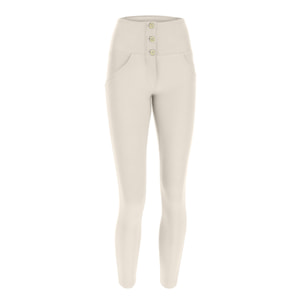 Pantaloni push up WR.UP® 7/8 vita alta in jersey drill eco