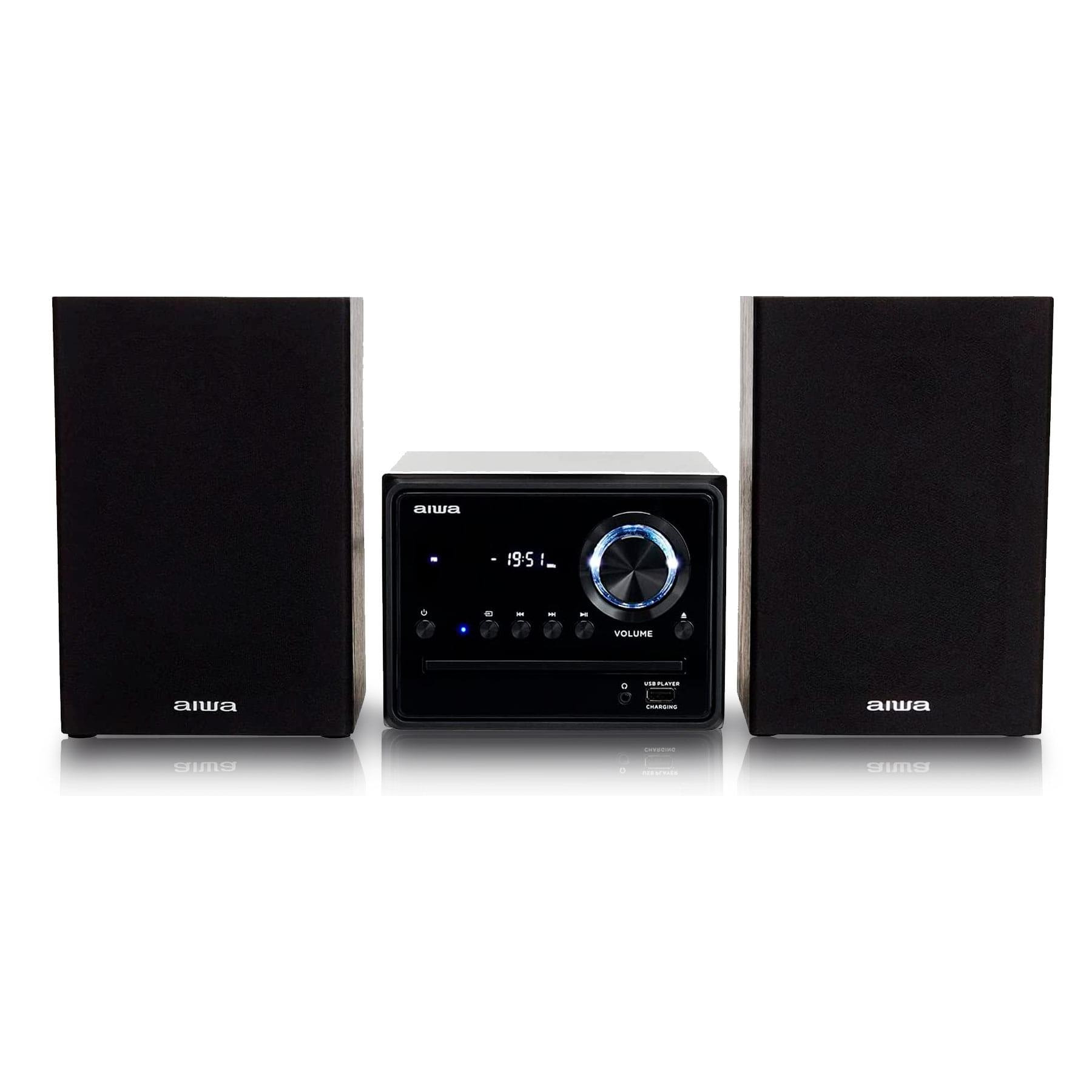 aiwa MSBTU-300 Negra Microcadena 20W / Bluetooth