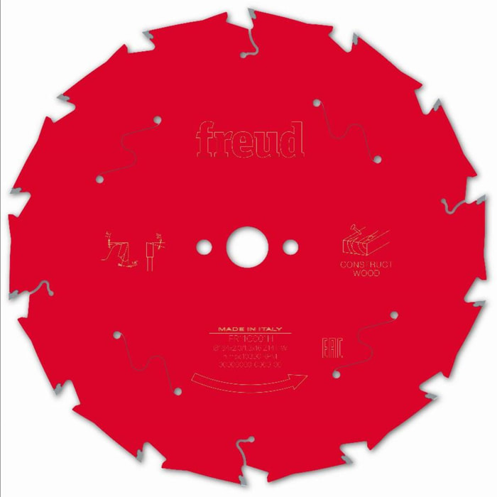 Lame pour scie circulaire portative Ø184 2/1,3 AL16 Z14 BA 18° - FREUD - F03FS09791