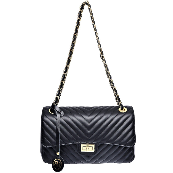 Borsa a tracolla Roberta M Nero