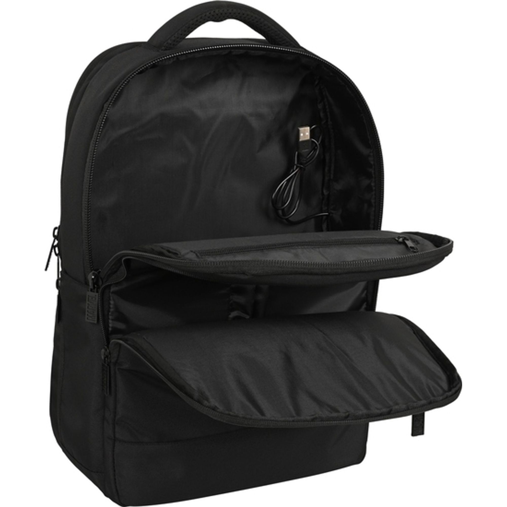 Mochila portatil 15,6"+tablet+usb marvel teen