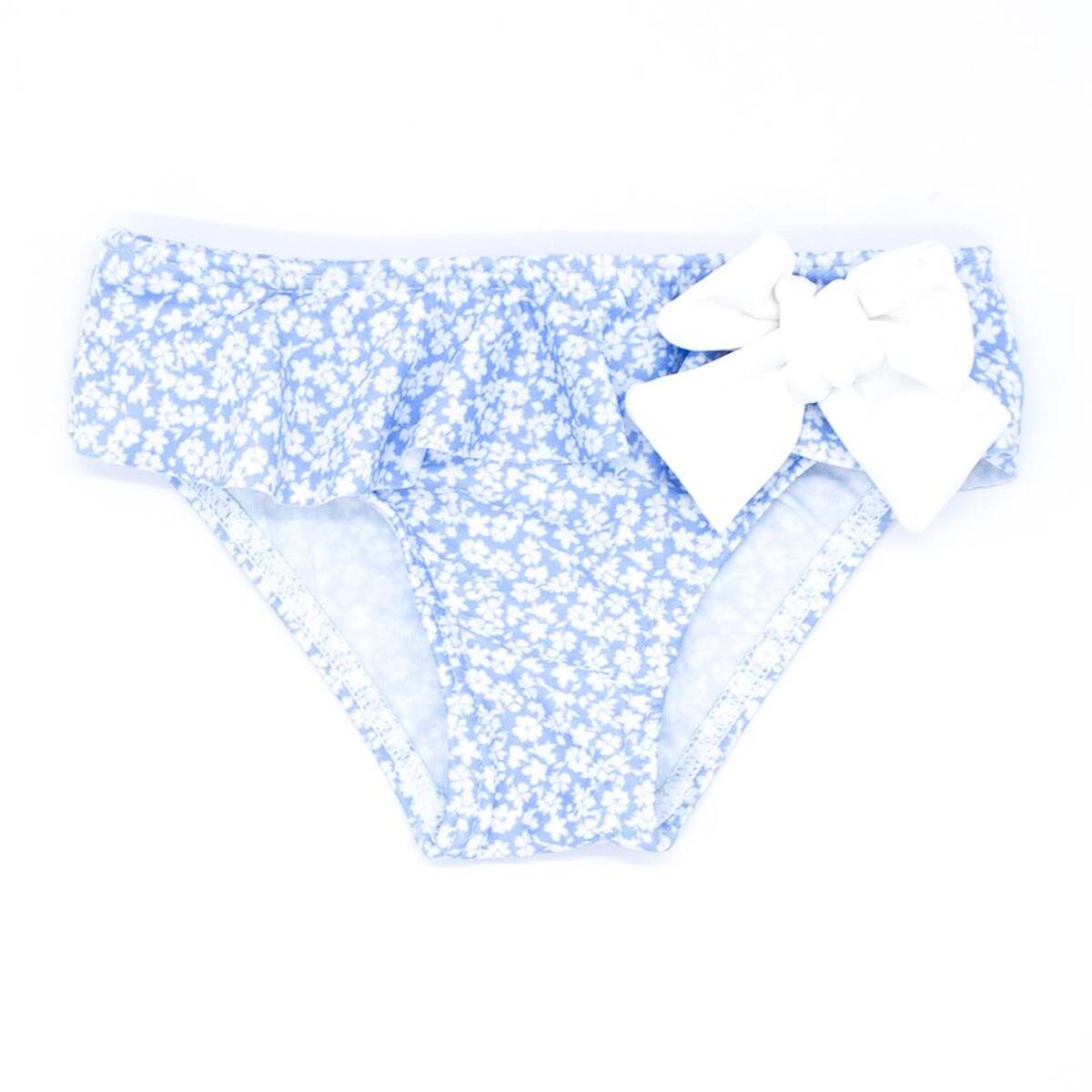 Culetín flor azul celeste.