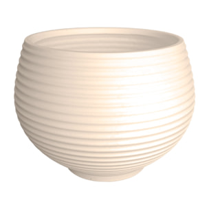 Maceta "zafira" old cream