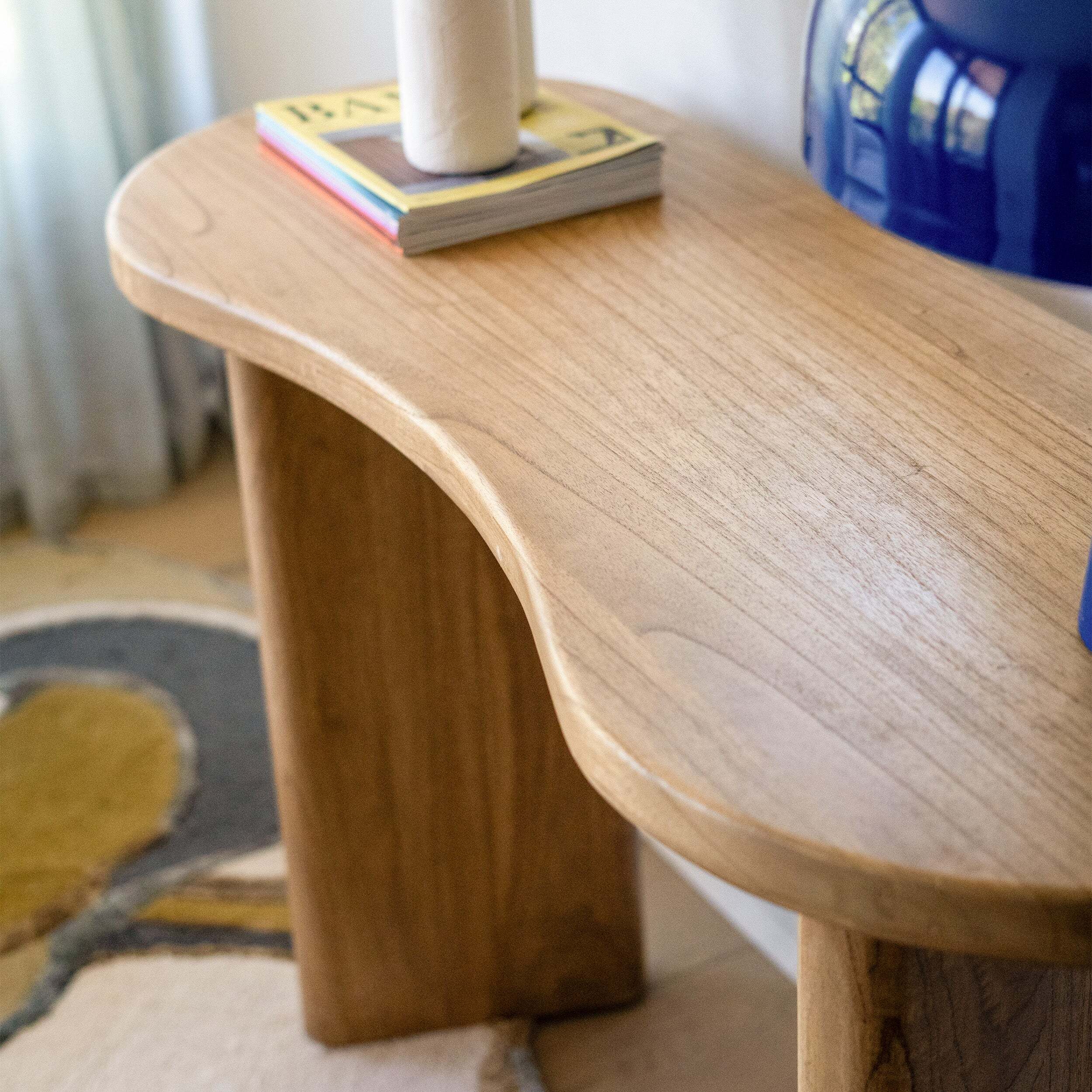 Console en bois massif de mindi - Brandan