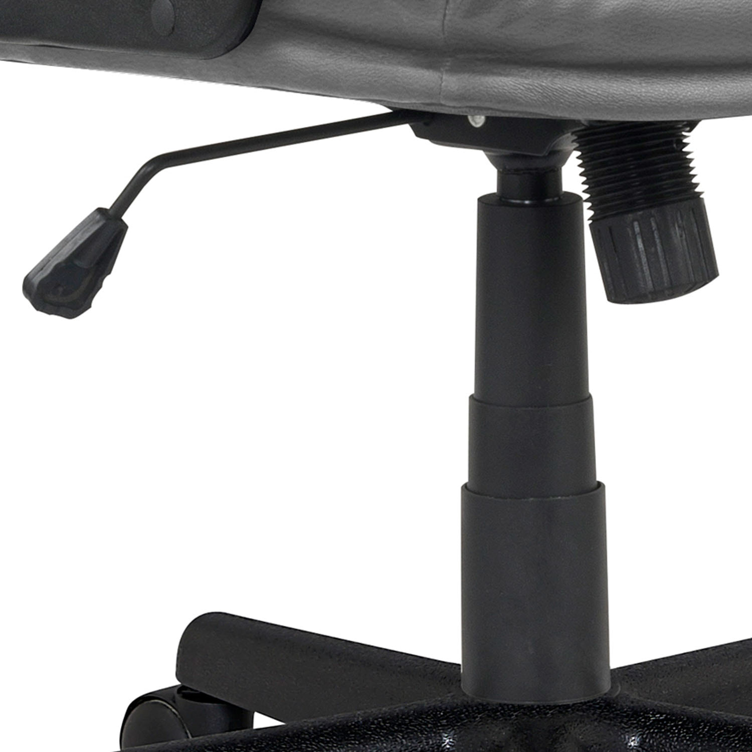 Comfort - sedia da ufficio in pu+pp e nylon grigia
