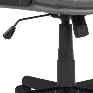 Comfort - sedia da ufficio in pu+pp e nylon grigia