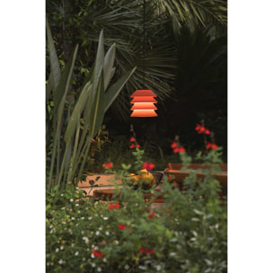 TOBA Suspension avec pavillon orange