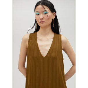 Vestito midi in maglia