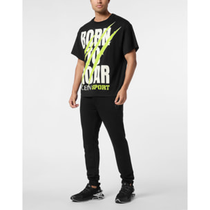 PLEIN SPORT T-Shirt Round Neck Ss SCRATCH