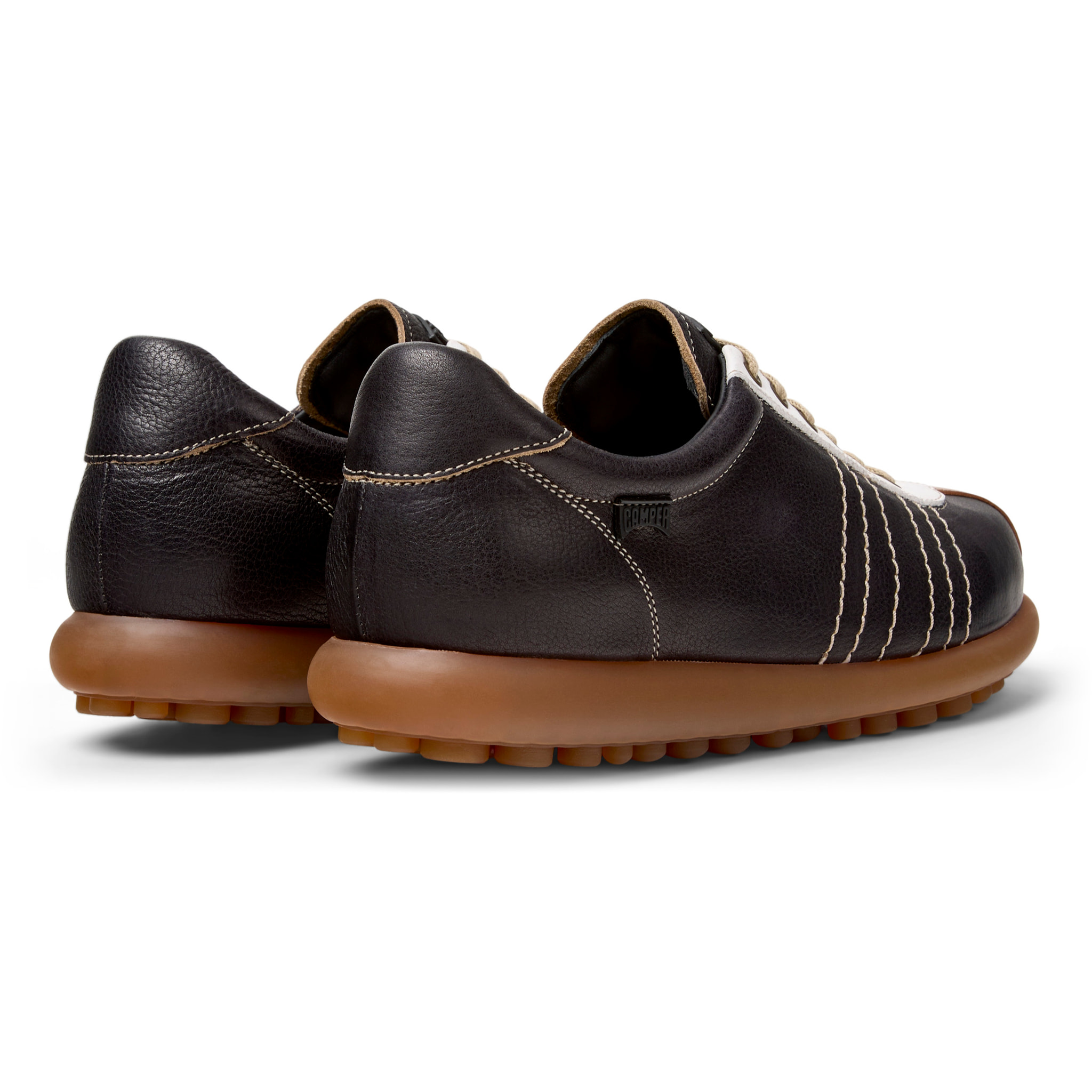 Zapatillas - CAMPER Pelotas Ariel - Negro - Cuero liso