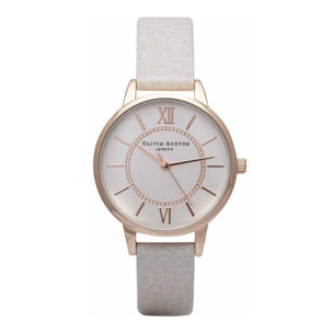 Reloj Olivia Burton OB14WD24 Mujer Analogico Cuarzo con Correa de Piel