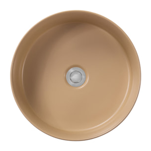 PixL vasque à poser Infinitio, 36 x 12,5 cm, sans trop-plein, moka (CEPX3636MOM)