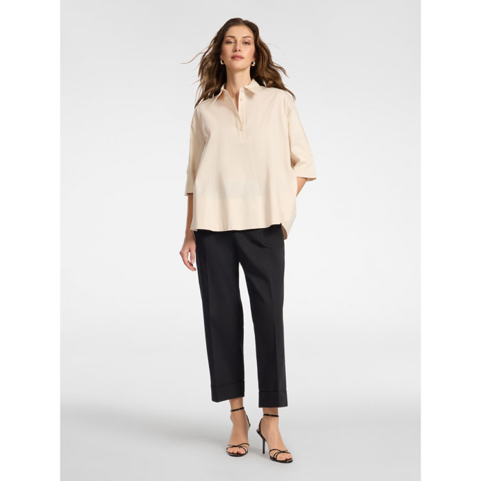 Elena Mirò - Pantalones chinos - Negro