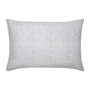 Taie d'oreiller imprimée en percale de coton, TALISMAN, Bleu