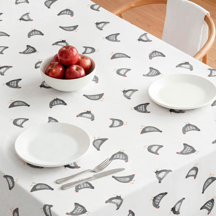 Nappe anti-taches GALLINAS NOIR - enduite