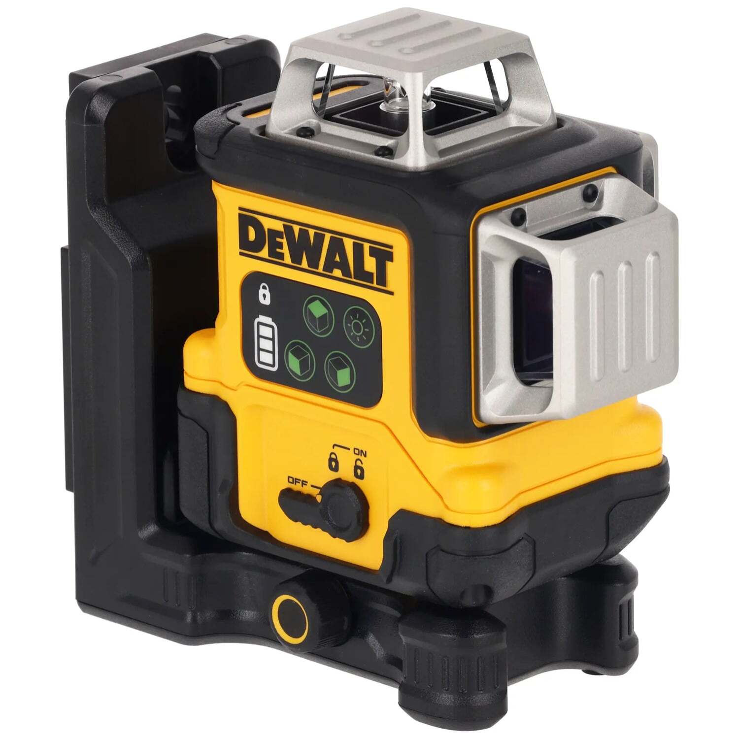 Niveau laser 3 lignes faisceau vert - DEWALT - étui de transport - DCLE14361GB-XJ