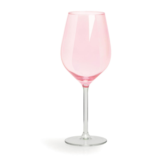 Set de 6 verres à vin Excelsa – Color Wine, Verre Rose 50 cl