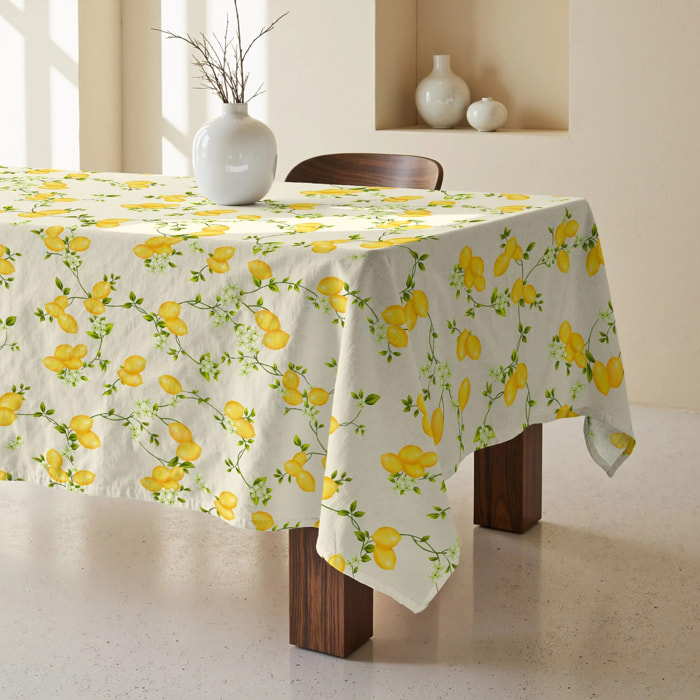 Nappe anti-taches 100% coton Pietro