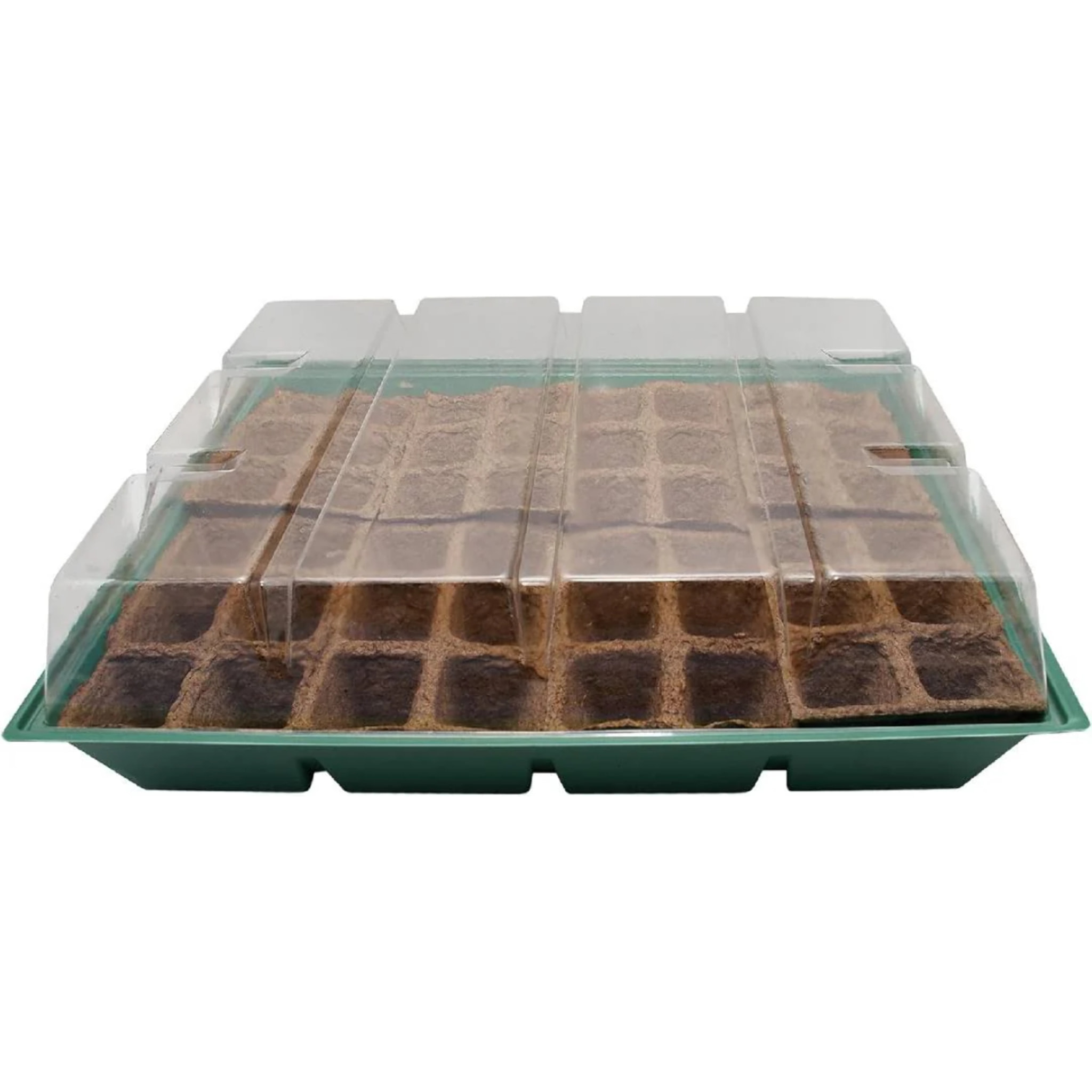 Kit de Semillero con Invernadero L para 8 bandejas Planeta Huerto
