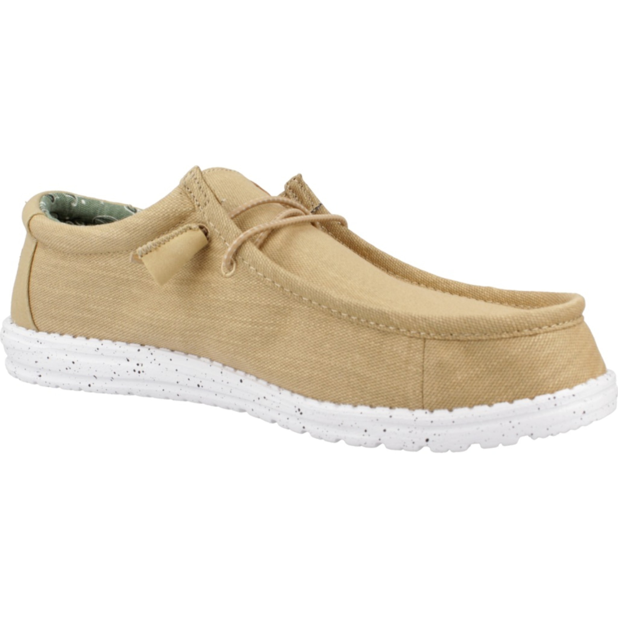 Informales Hombre de la marca HEY DUDE  modelo WALLY WASHED CANVAS Yellow