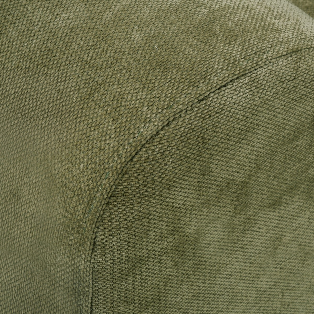 Canapé d'angle convertible réversible 4 places avec coffre de rangement en tissu chenille - MONCEAU