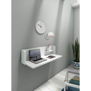 Escritorio pared Valencia blanco 25x90x35 cm