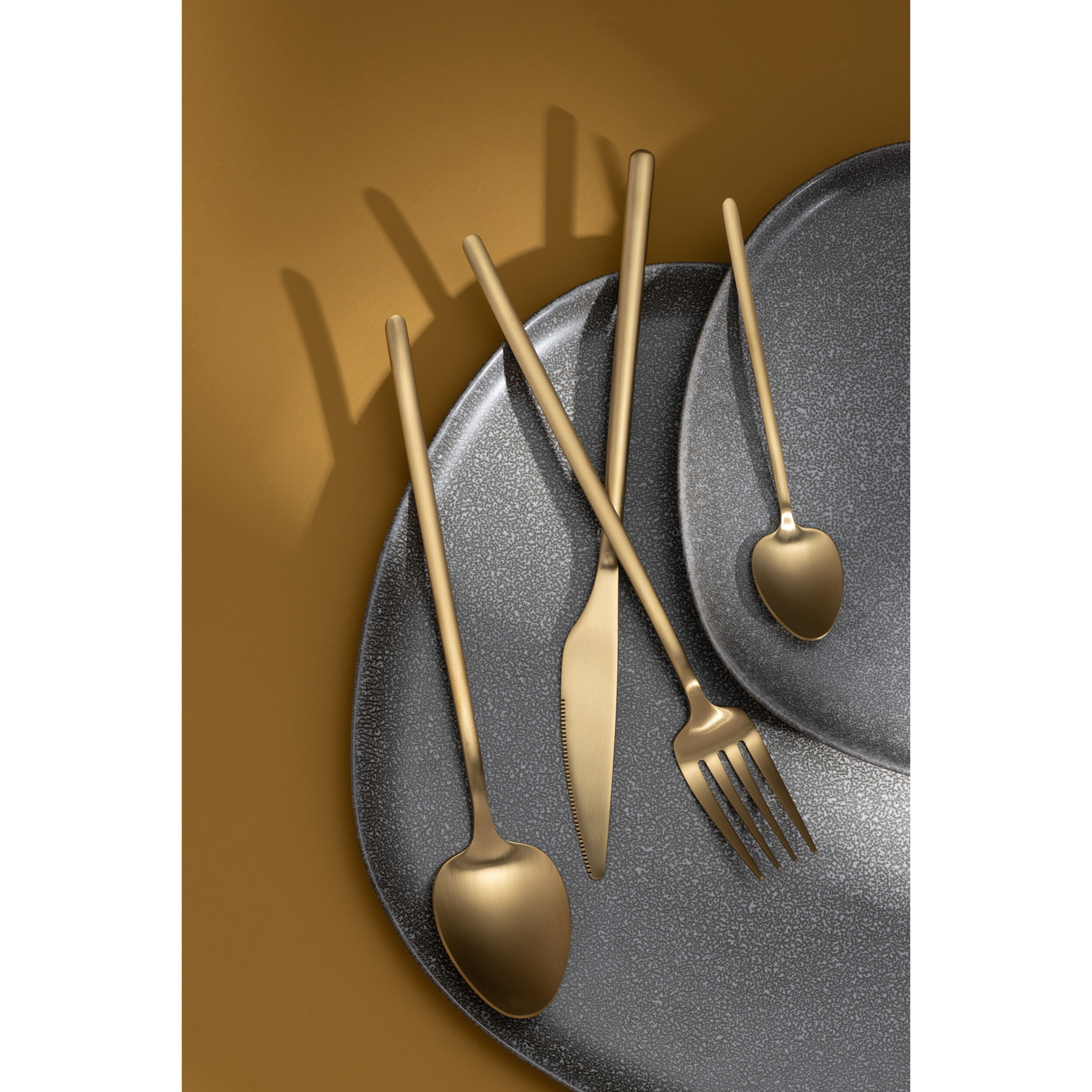 J-Line couvert - acier inoxydable - or  - box 24 pièces