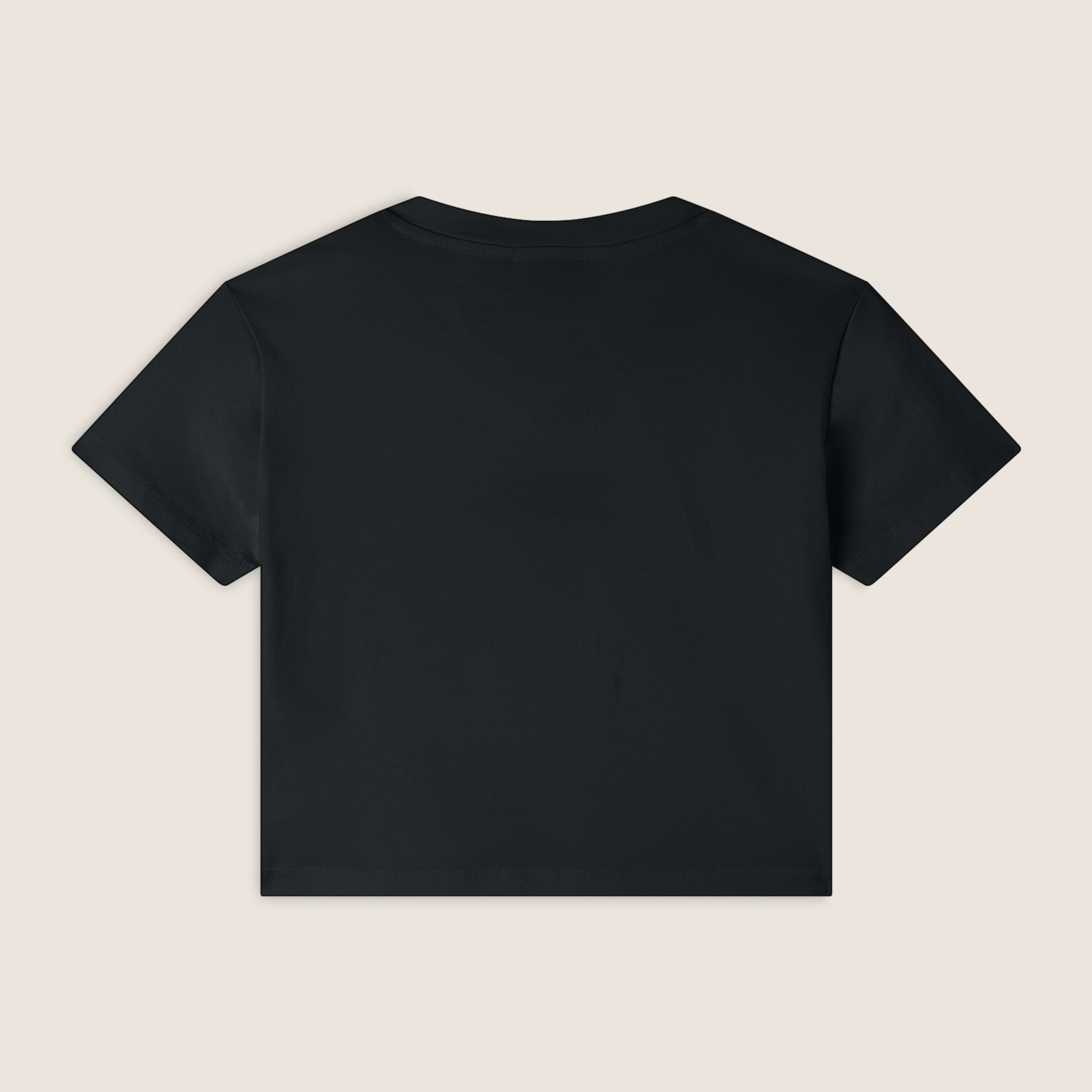 T-shirt cropped slim fit in jersey leggero