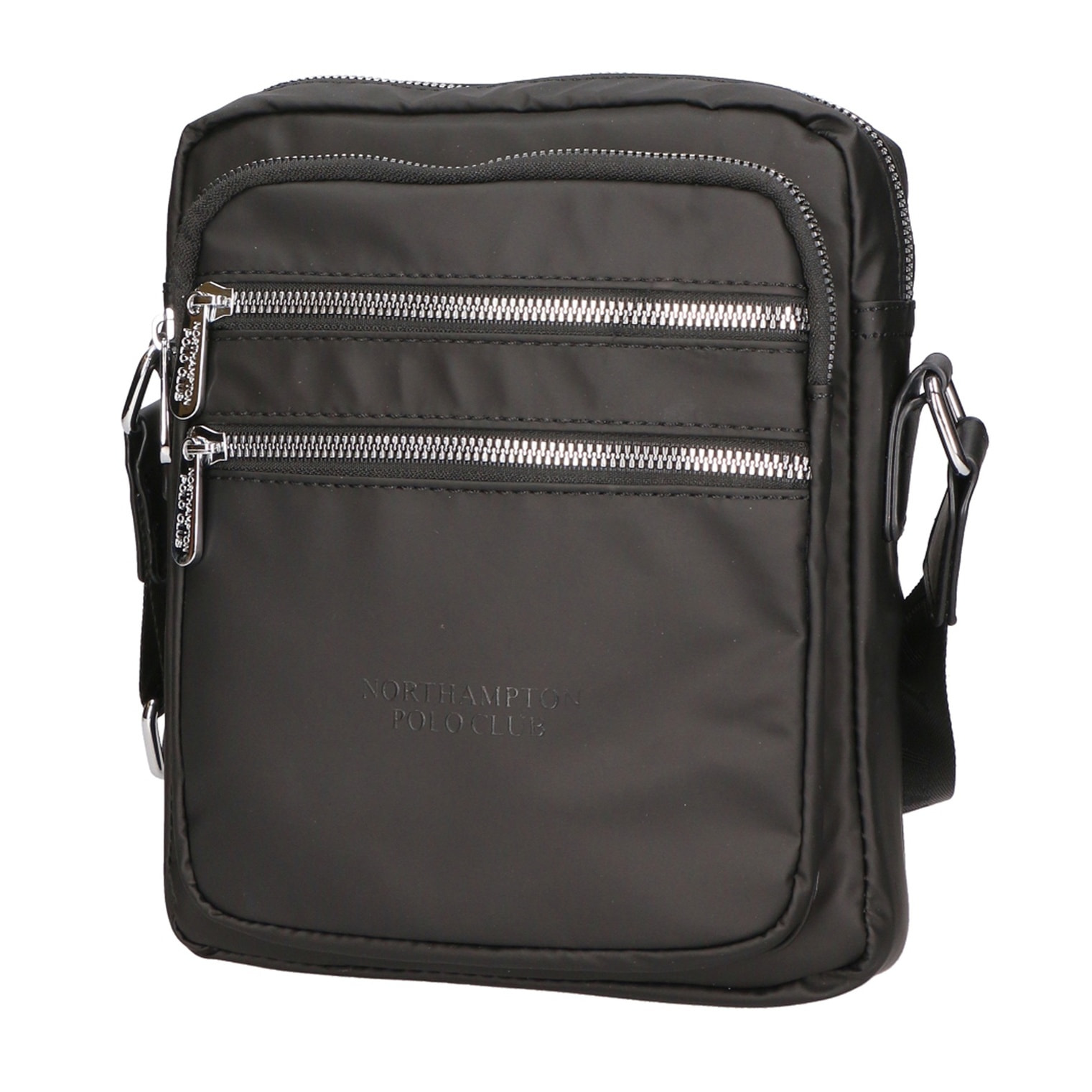 Borsa a tracolla uomo - Modello False - 100% pelle PU - 20.0 x 23.0 x 7.0 cm