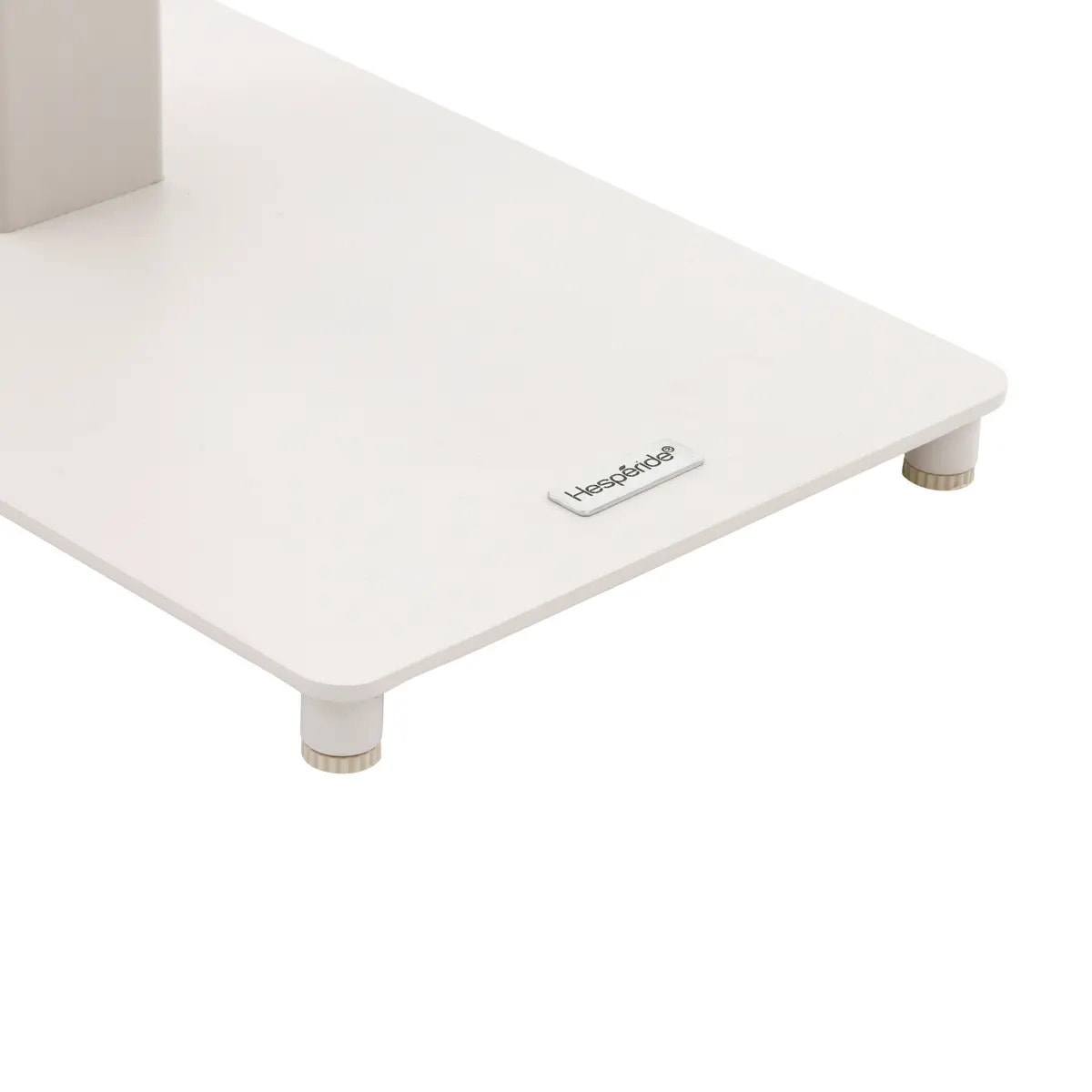 Table d'appoint de jardin "Venuzia" avoine 50 x 50cm en aluminium