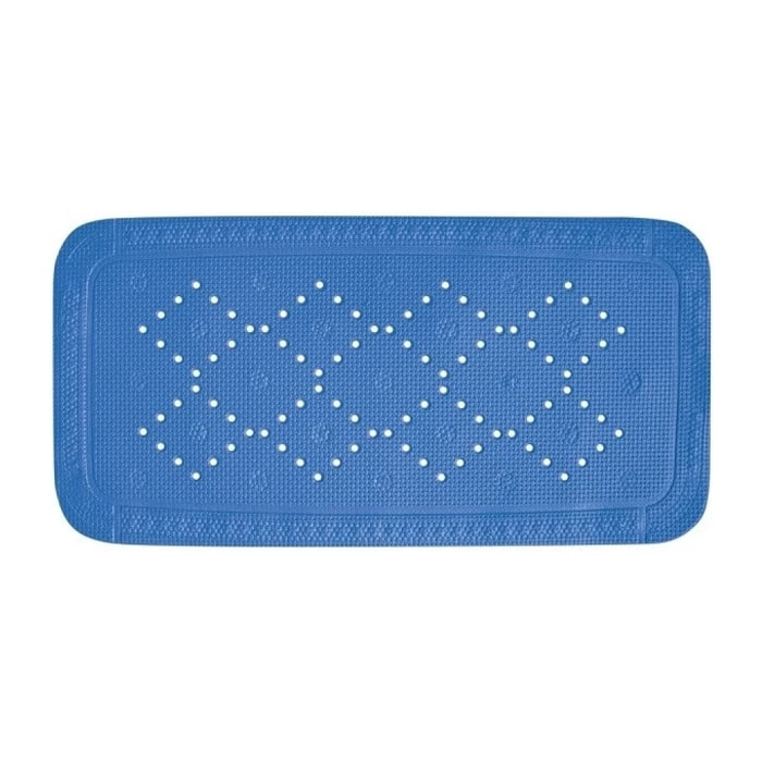 Tapis Fond de baignoire PVC ALASKA Bleu Electrique Spirella