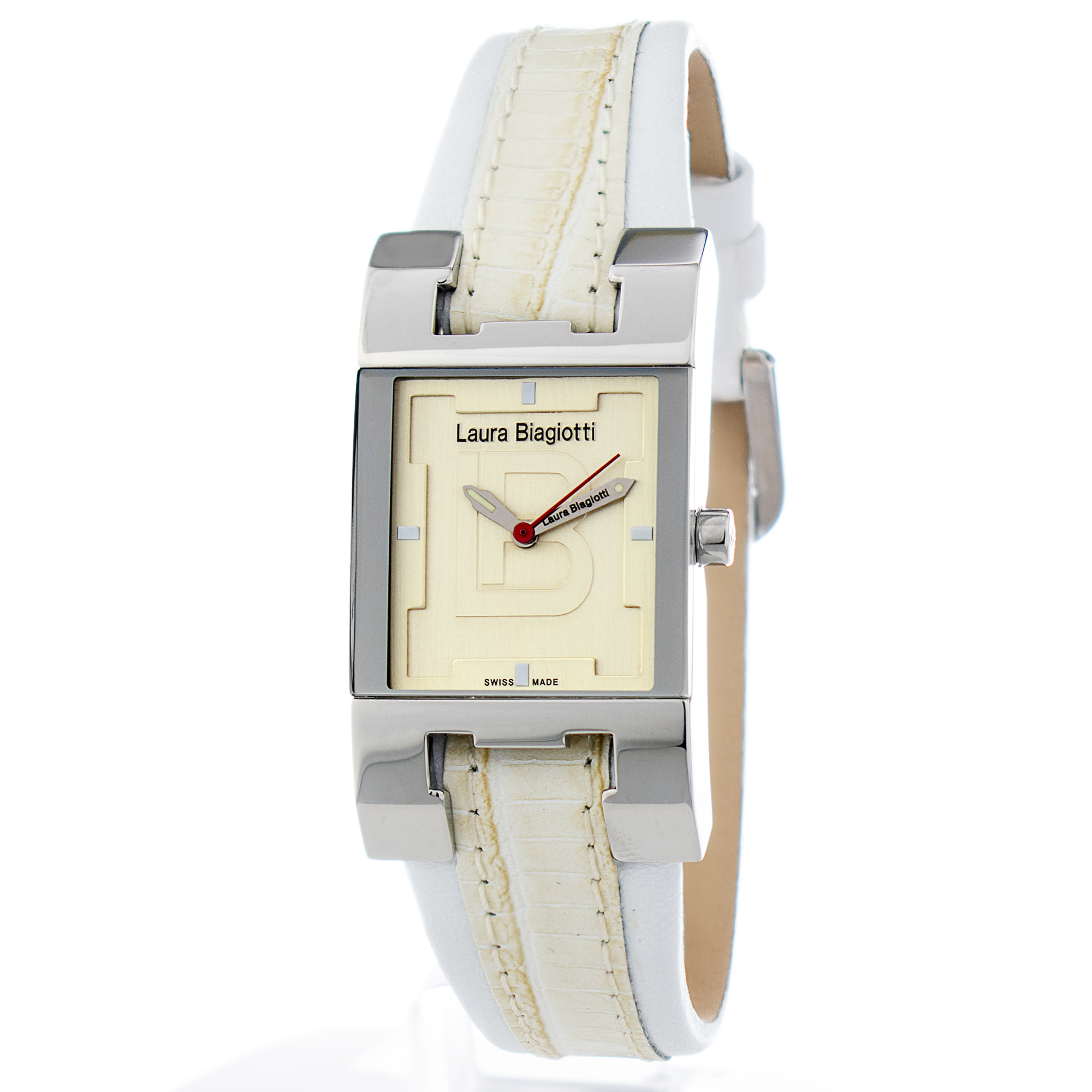 Reloj Laura Biagiotti LB0042L-BG Mujer Analogico Cuarzo con Correa de Piel