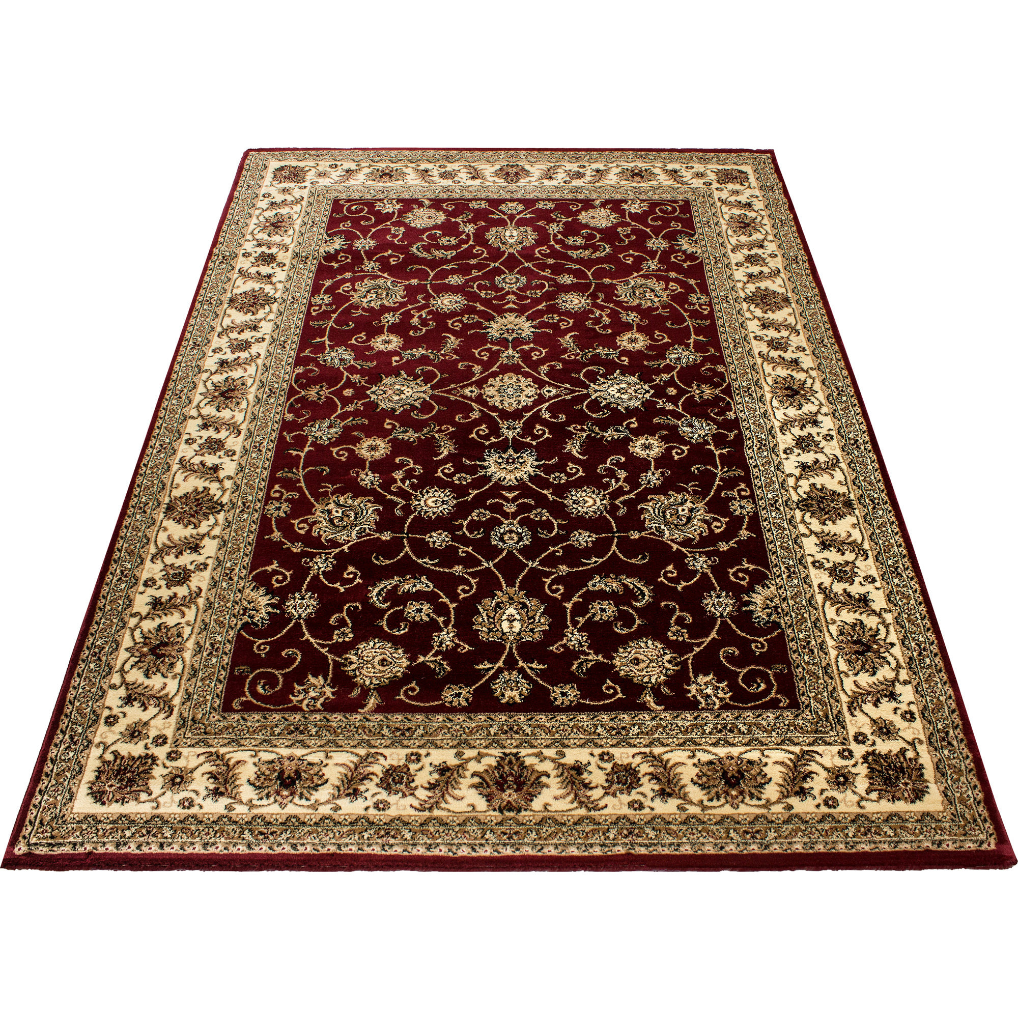 MARRAKESH - Tapis classique à motif rouge - MAR0210ROU