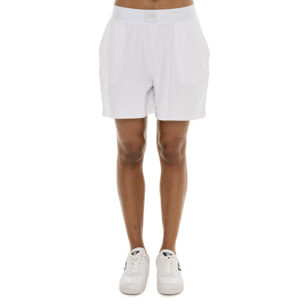 Bermuda donna Leone 1947 Apparel in cotone elasticizzato con patch boxe. Sportivi.