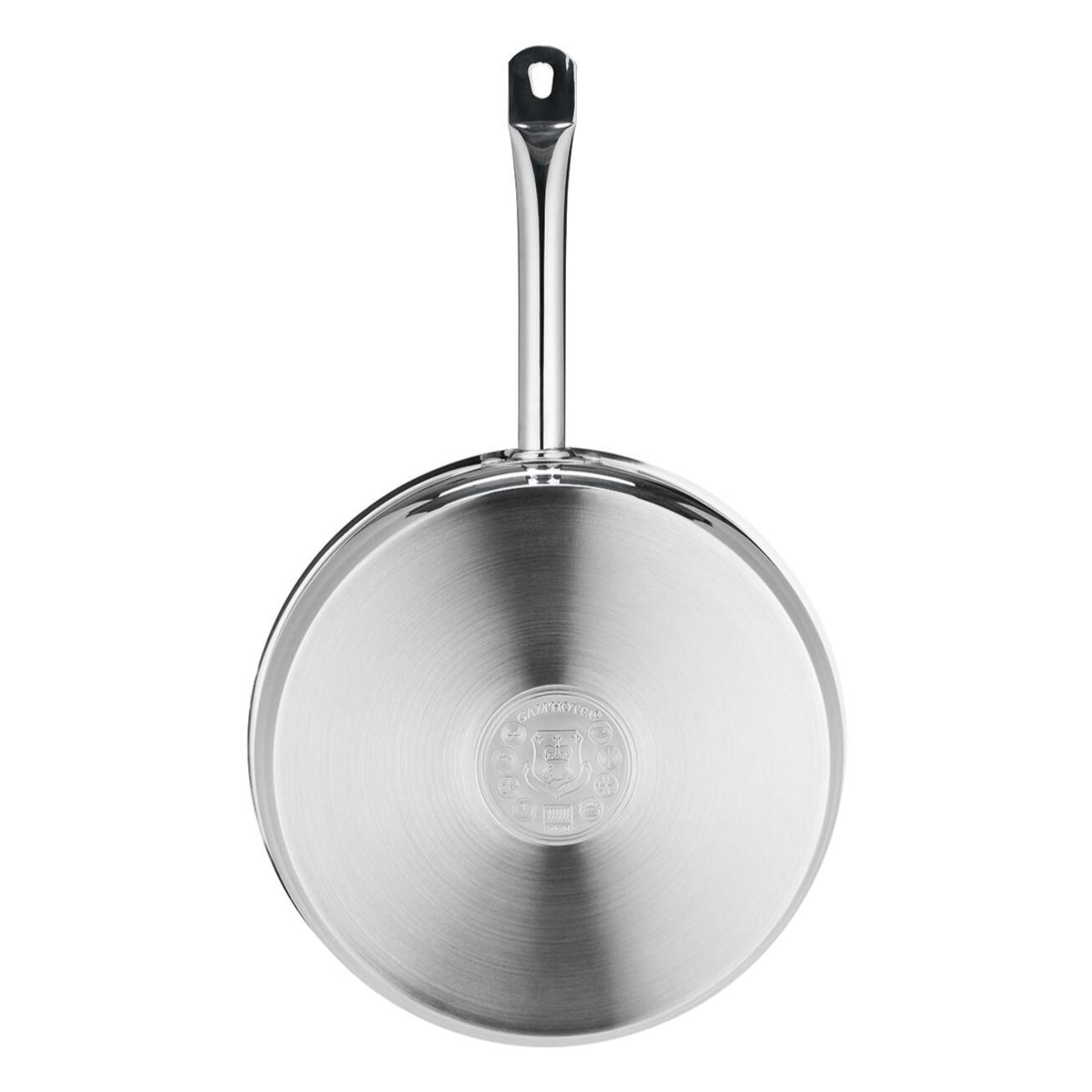 Poêle inox 32x6,5cm induction