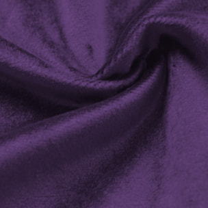 Rideau en velours feutré uni - Violet